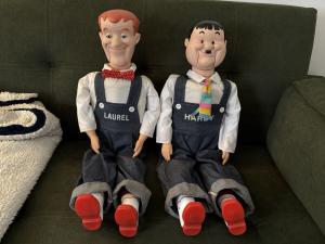 Laurel & Hardy Upgraded Ventriloquist Dummies