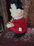 Vintage 1973 Laurel Hardy Talking Doll Oliver Hardy Vinyl Figure Berman Anderson