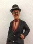 Laurel and Hardy Large Statues 16.5" Vintage Figures