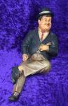 Laurel and Hardy Large Statues 16.5" Vintage Figures