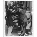 Laurel And Hardy Behind The Scenes Publicity  Photo 8 x 10 Comedians