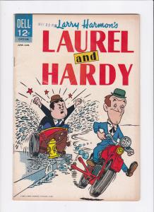 LAUREL & HARDY #3 [1963 VG/FN] MOTORCYCLE COVER!
