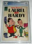 DELL 1962 LAUREL & HARDY #1 LARRY HARMONS PGX GRADED 6.5 FINE+ CLEAN OW/WP