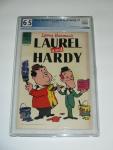 DELL 1962 LAUREL & HARDY #1 LARRY HARMONS PGX GRADED 6.5 FINE+ CLEAN OW/WP