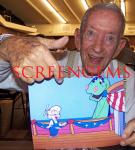 Laurel and Hardy Dell TV comic book 1967 signed voice Jim MacGeorge animation