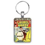 Laurel And Hardy #1 Cover Key Ring or Necklace Classic Comedy Duo Comic Book