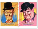 Stan Laurel and Oliver Hardy Circa 1938 MGM Celebrity Movie Poster Set
