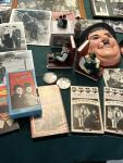 WOW Vintage Laurel and Hardy Lot of Memorabilia Photos, Doll, MUCH MORE L@@K