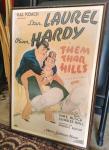Laurel And Hardy Them Thar Hills Wall Art Framed Movie Art Vintage