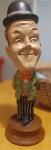 Vintage Laurel And Hardy Statues Carved Hand Painted