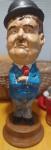 Vintage Laurel And Hardy Statues Carved Hand Painted