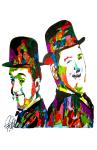 Laurel and Hardy Comedy Poster Print Wall Art 11x17