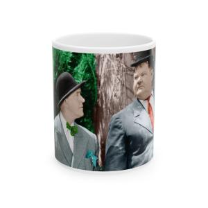 Laurel and Hardy Coffee Cup Mug