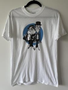 Vintage Laurel & Hardy Classic Caricature T-Shirt