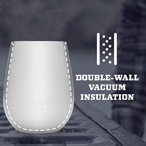 YETI Rambler Stainless Steel Wine Glass Set, Aqua