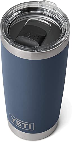 YETI 20 oz Navy Rambler Tumbler with MagSlider