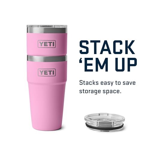 YETI Rambler 20 oz Stackable Tumbler - Power Pink