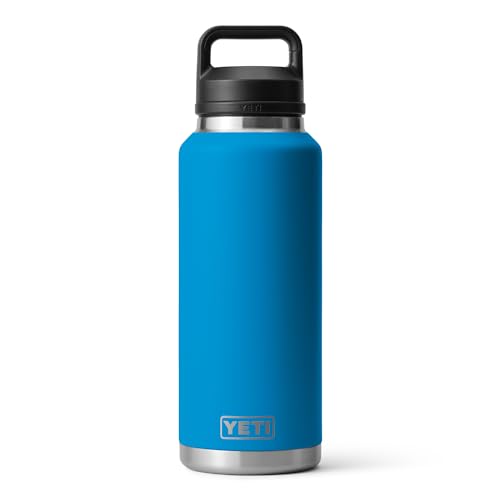 YETI Rambler Vacuum Insulated Bottle, Big Wave Blue