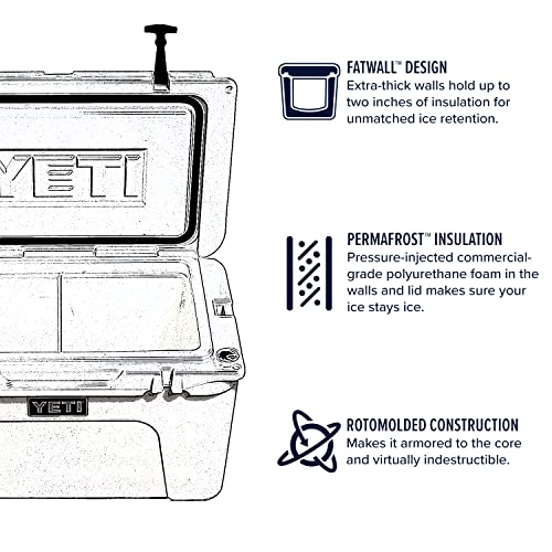 YETI Tundra 45 White Cooler