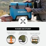 Igloo BMX 25 Quart Cooler in Green/Orange