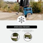 Igloo BMX 25 Quart Cooler in Green/Orange