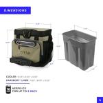 Yeti Deep Freeze Zipperless Cooler - 16 Can