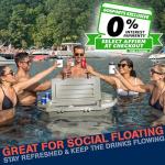 GoSports 40QT Cuddy Floating Cooler - Tan