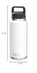 YETI 36 oz Vacuum Insulated Chug Bottle - White