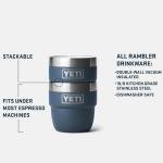 YETI Rambler 4 oz Stackable Coffee Cup Set