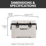 Igloo Trailmate 52Qt Insulated Wheeled Cooler