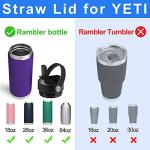 Yeti Rambler Straw Lid with Flex Handle