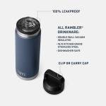 YETI Rambler 26 oz Navy Insulated Bottle