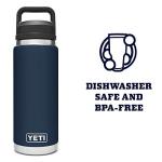 YETI Rambler 26 oz Navy Insulated Bottle