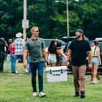 Ultra-Light 32 Quart Insulated Cooler – White & Grey