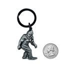 Sasquatch Pewter Keychain for Bigfoot Fans