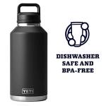 YETI Rambler 64 oz Insulated Bottle, Black