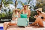 Seafoam 11 Qt Tag-Along Picnic Cooler