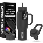 Leak-Proof Insulated Tumbler with Handle - 36 oz