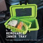 Pelican 8QT Cooler and Dry Box - White/Grey