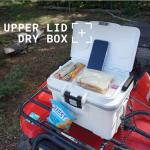 Pelican 8QT Cooler and Dry Box - White/Grey