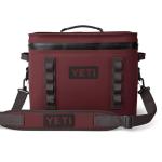 YETI Hopper Flip 18 Soft Cooler, Wild Vine Red