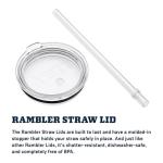 YETI Rambler Replacement Lid with Straw Accessory