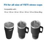 YETI-Compatible Silicone Spill Stopper Set