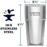 YETI Rambler Stackable Pint with MagSlider Lid
