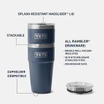 YETI Rambler Stackable Pint with MagSlider Lid