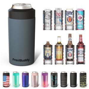 Frost Buddy Universal Can Cooler - Charcoal
