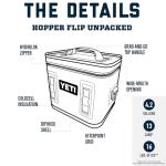 YETI Hopper Flip 12 Cooler - Firefly Yellow