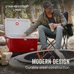 Coleman Vintage 54qt Steel Cooler with Seat