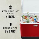 Coleman Vintage 54qt Steel Cooler with Seat