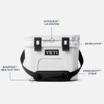 YETI Roadie 15 Cooler with DoubleDuty Strap, Blue